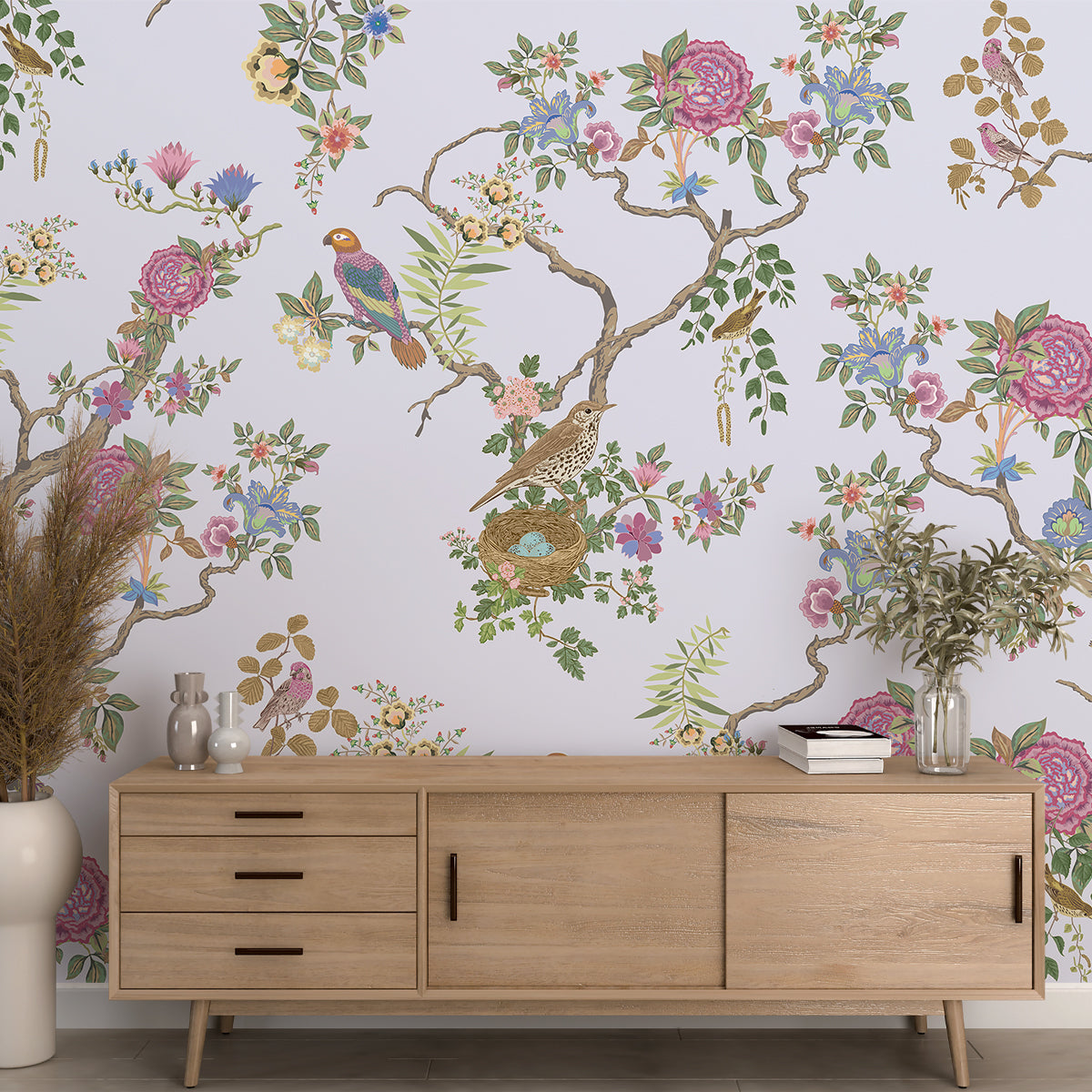 Feathered Florals